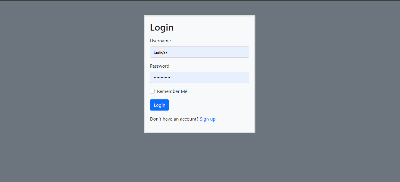 login